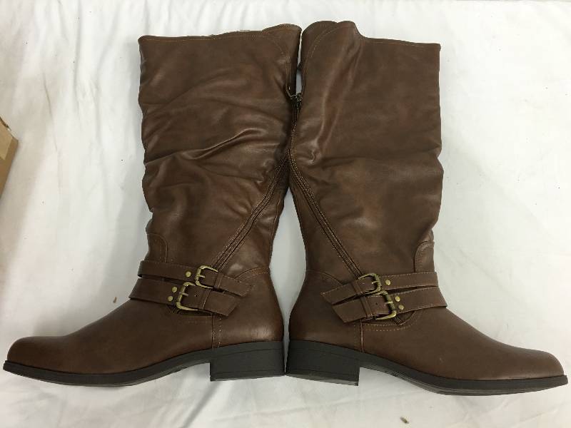 wide calf boots size 10w