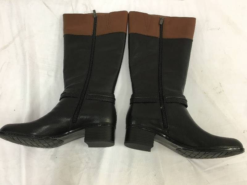 lot 62 image: Bandolino Womens Carlita Riding Boot  Wide Calf size 8m retail $142