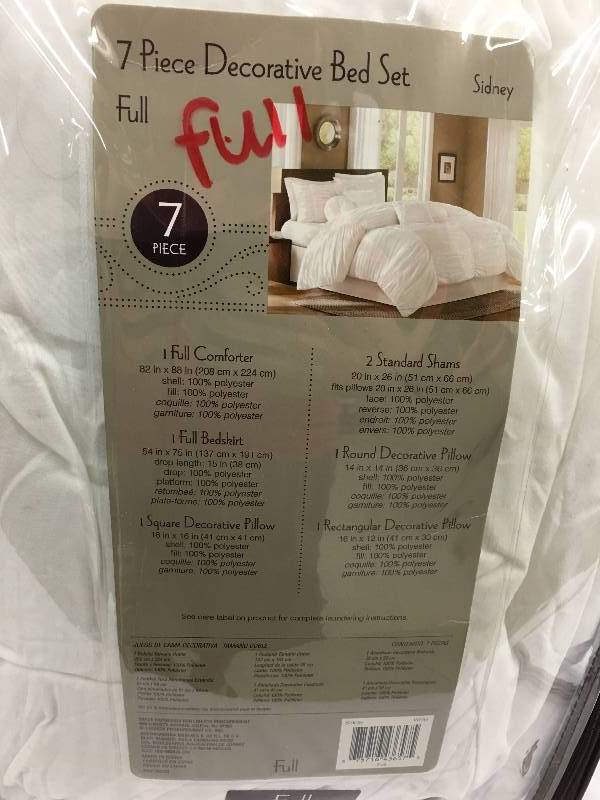lot 202 image: sidney full bedset