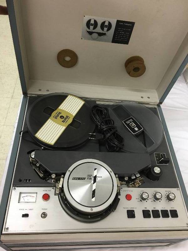 lot 218 image: 1974 Audio Video recorder with fim and video