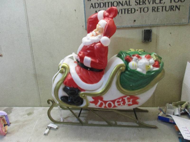 Lighted Santa