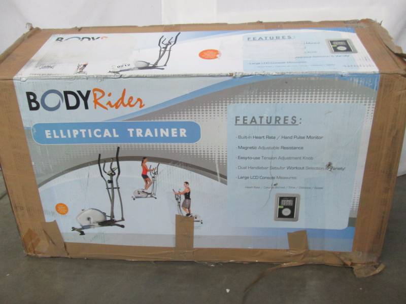 lot 13 image: Body Flex Body Rider Magnetic Elliptical Trainer