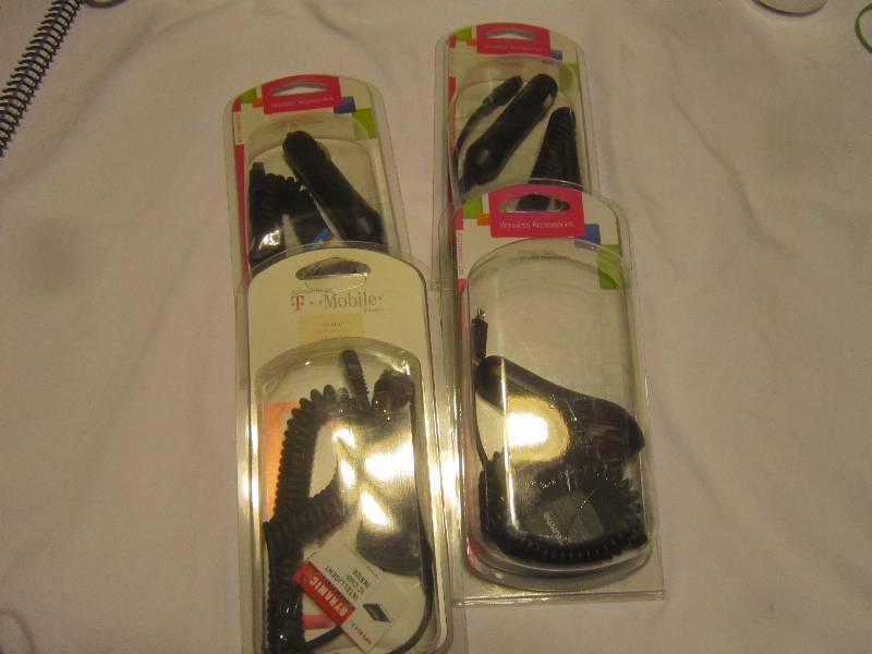 NEW From a T-MOBILE Store-4 CAR CHARGERS