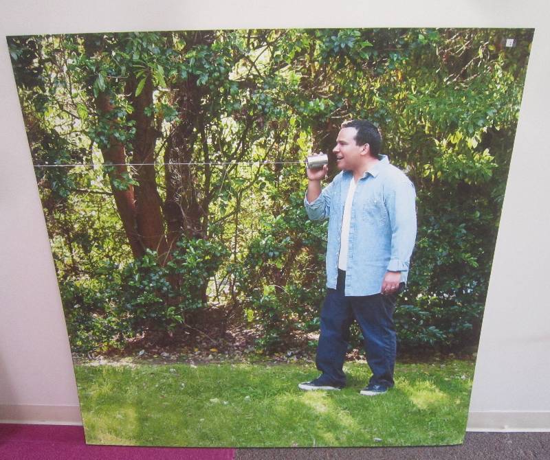 MAGNETIC PICTURE BOARD 58 X 58 FROM A T MOBILE STORE