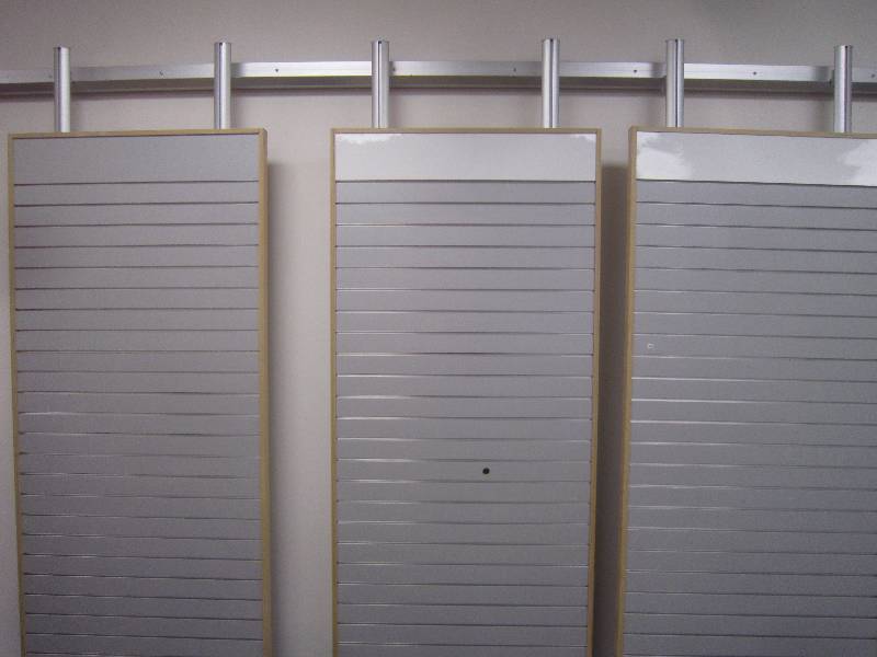 3 SLAT BOARDS WITH RAIL 37.5X101 EACH