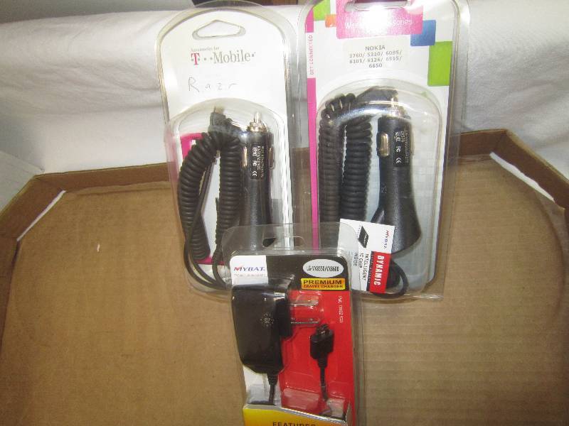 MYBAT LG , 2 NOKIA CHARGERS FITS MANY PHONES
