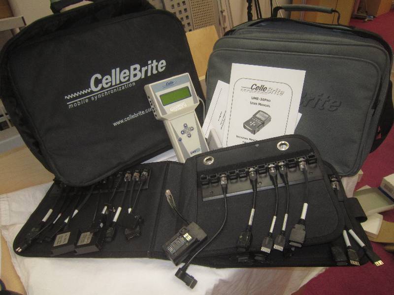 MOBILE SYNCHRONIZATION MACHINE, CELLE BRITE MACHINE