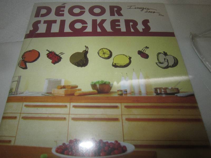 LOT OF 4 NEW KITCHEN STICKERS.