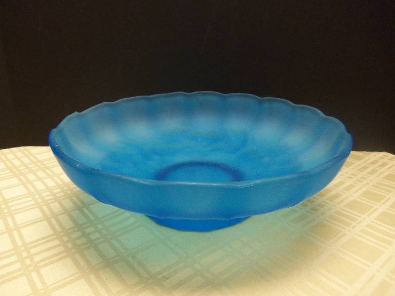 Blue Glass Bowl