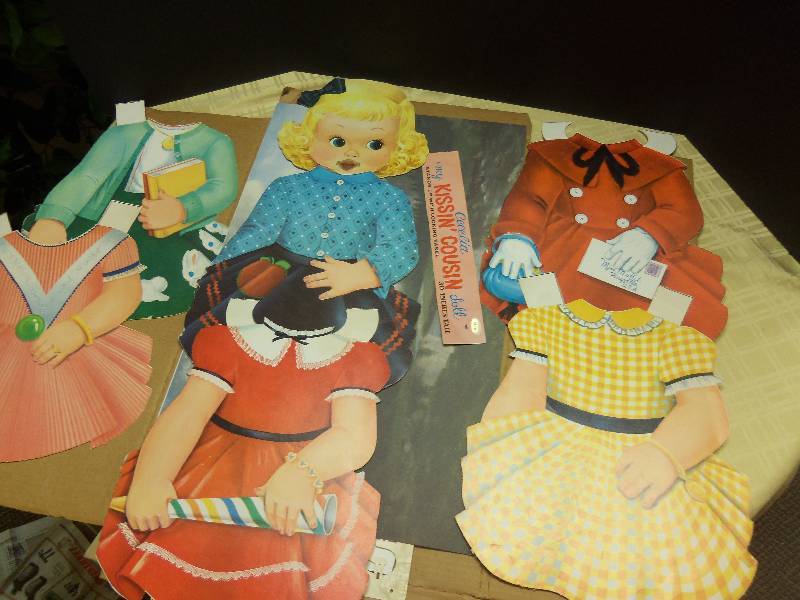 Vintage 30 Paper Doll