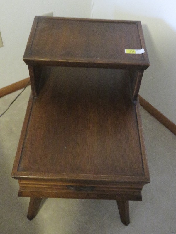 Vintage Wood End Tables