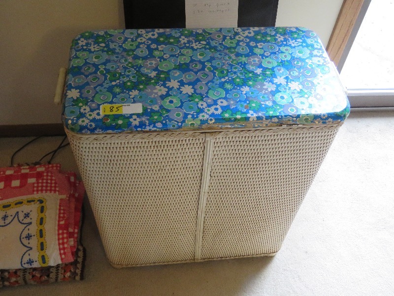 Vintage Laundry Hamper