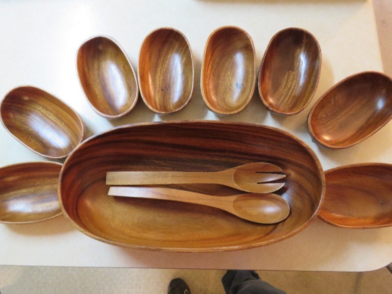 Wooden Serving Set