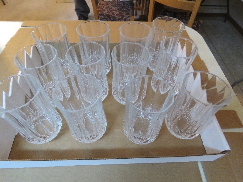 Heavy Clear Glasses
