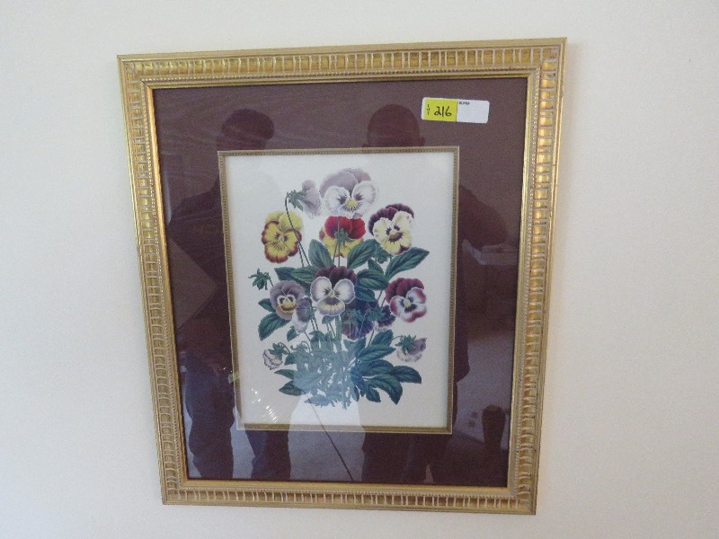 Pair of Flower Prints