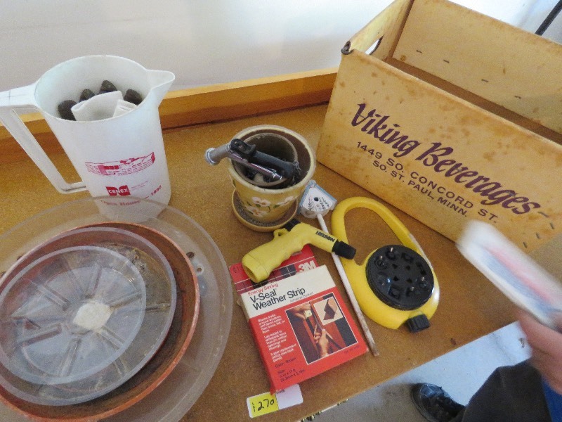 Garage Lot in Vintage Viking Beverage Box