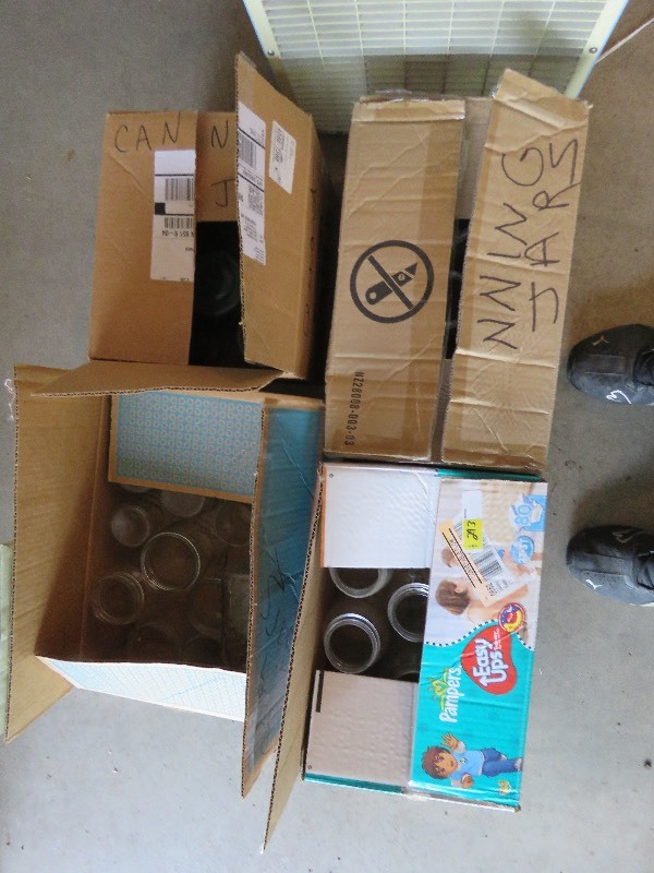 Lot of Canning Jars