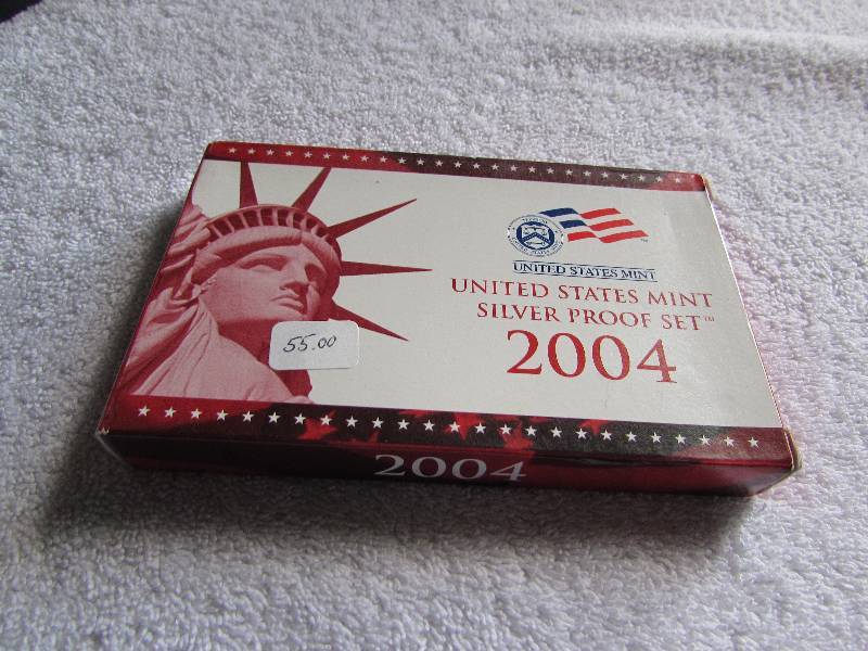 2004 United States Mint Silver Proof Set