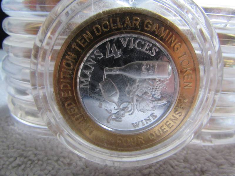 Ten Dollar Gaming Token, Las Vegas Nevada