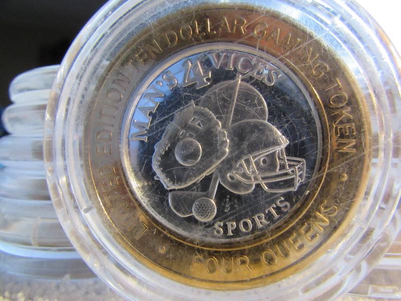 Ten Dollar Gaming Token, Las Vegas Nevada
