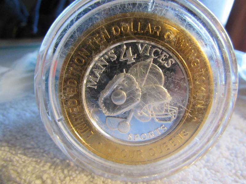 Ten Dollar Gaming Token, Las Vegas Nevada