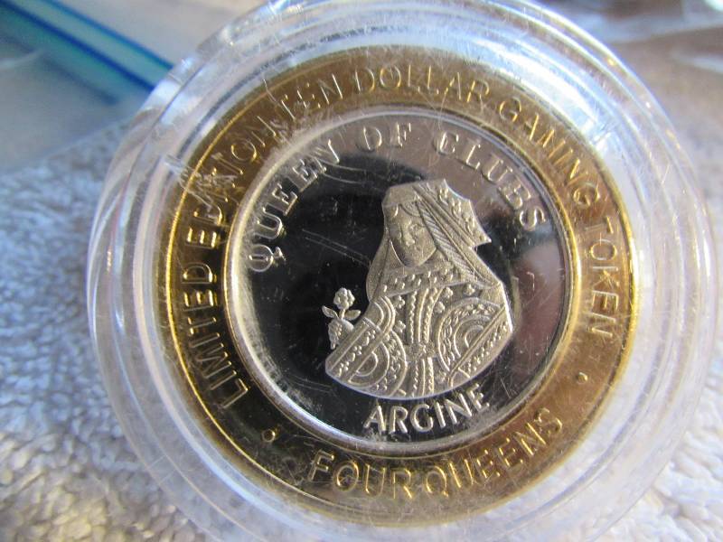 Ten Dollar Gaming Token, Las Vegas Nevada