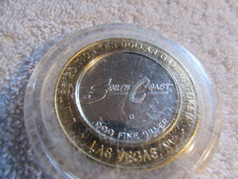 Ten Dollar Gaming Token, Las Vegas Nevada
