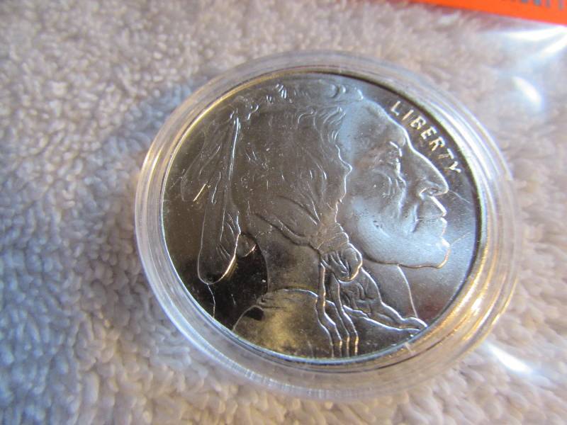 Indian Head  Buffalo Silver Coin