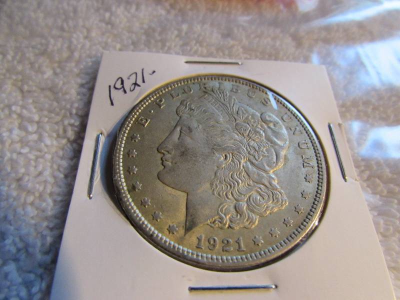1921 P Morgan Silver Dollar