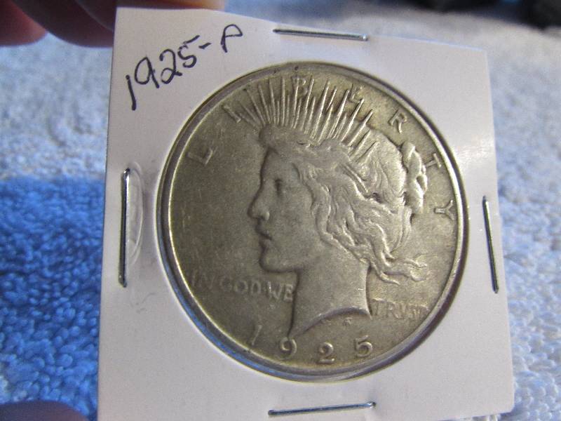 1925 P Peace Silver Dollar