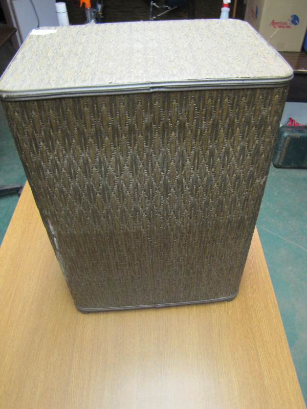 Retro Wicker Shelf
