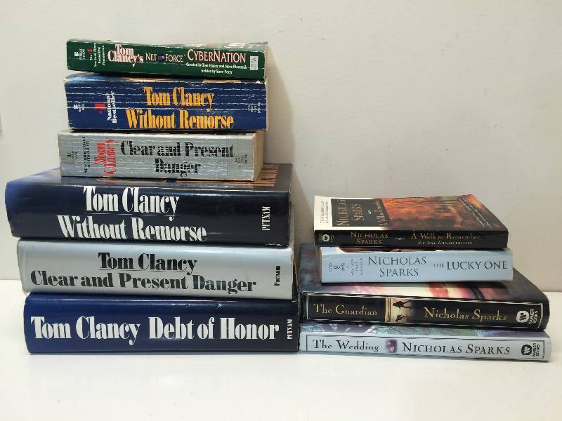 Tom ClancyNicholas Sparks Novels