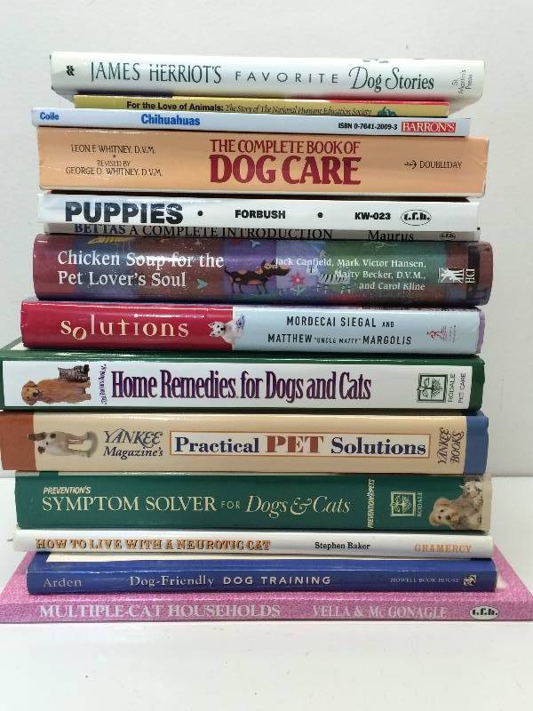 Assortment of Pet Books