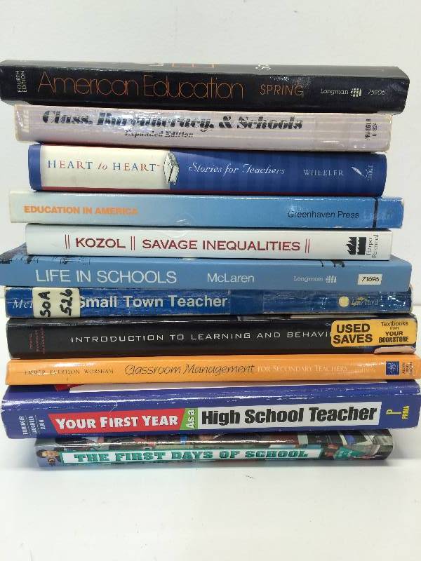 TeacherEducation Book Assortment
