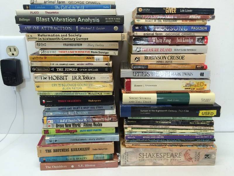 ClassicalLiterature Book Assortment