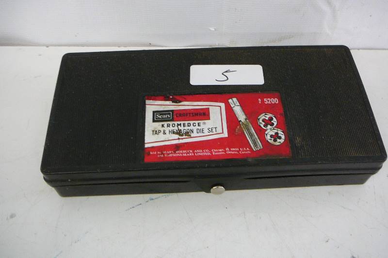 lot 5 image: Tap & Die Set