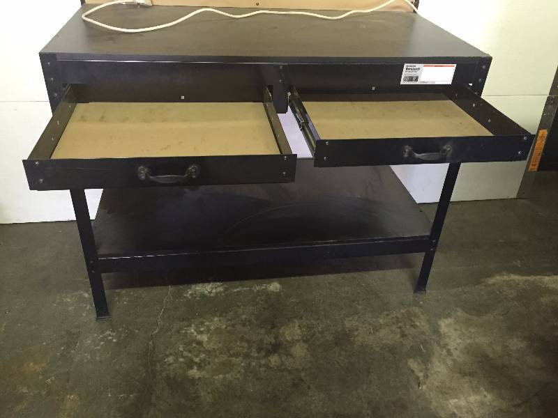 WORK BENCH MULTIPURPOSE WITH LIGHTING AND OUTLETS