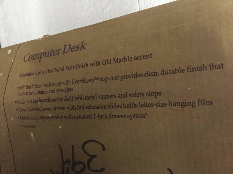 COMPUTER DESK SAUDER BRAND NEW