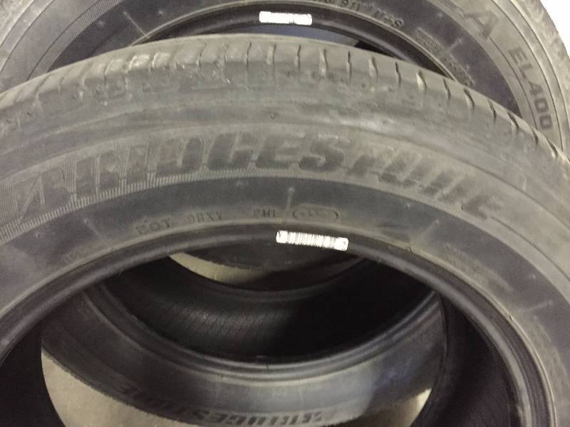 TIRES 20560R16 USED SET 4