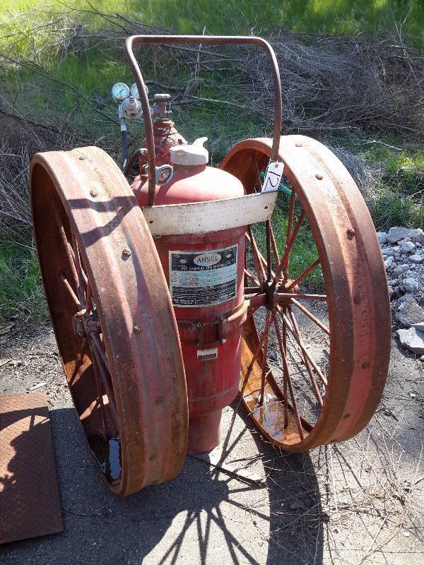 Antique Ansul Fire Extinguisher Trolley Minnesota Transportation Antique Ansul Fire Extinguisher Trolley