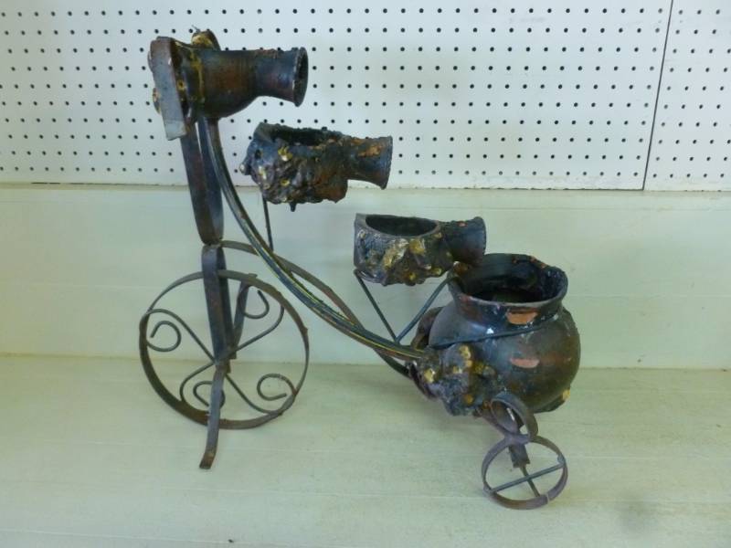 Wrought Iron Planter