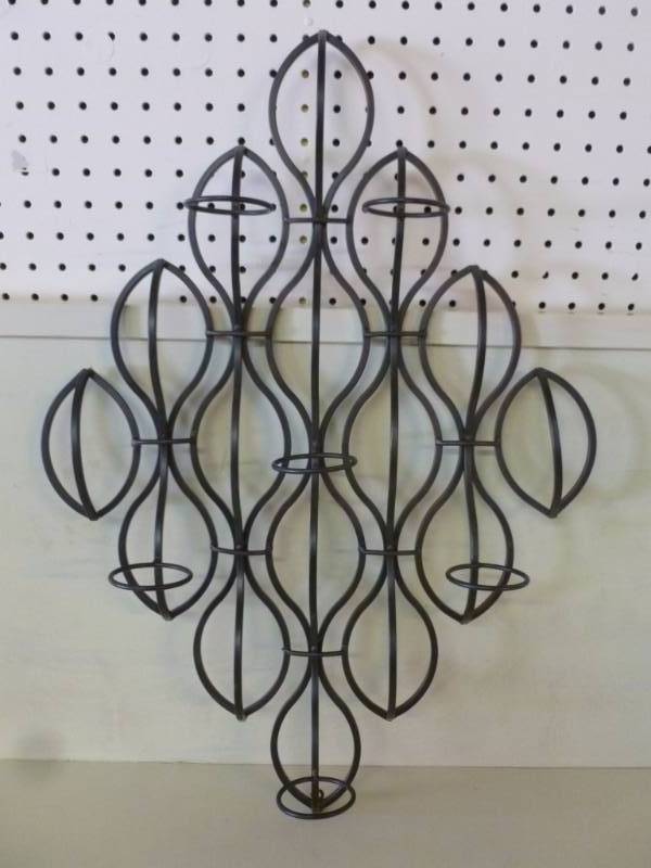 Wrought Iron Candle Holder