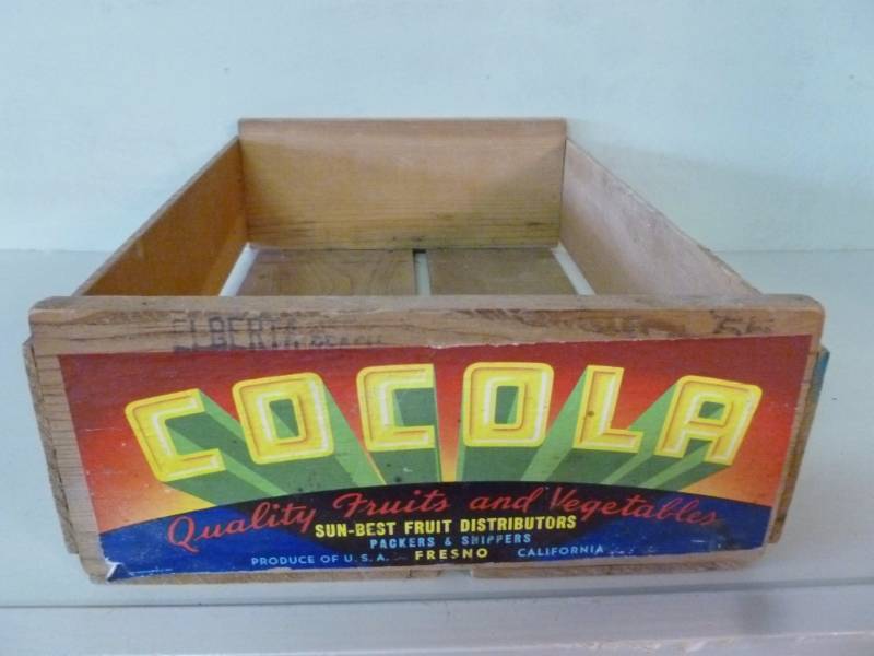 Vintage Wooden Crate