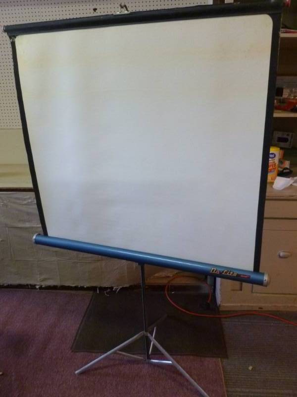 Vintage Projector Screen