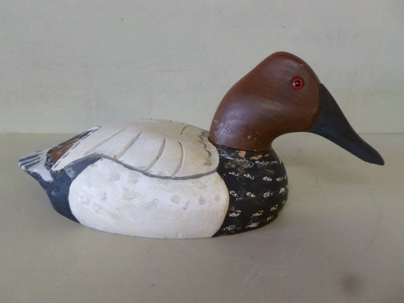 Wooden Duck Decoration