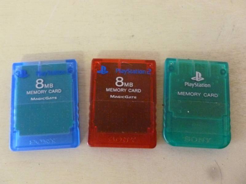 Playstation Memory Cards