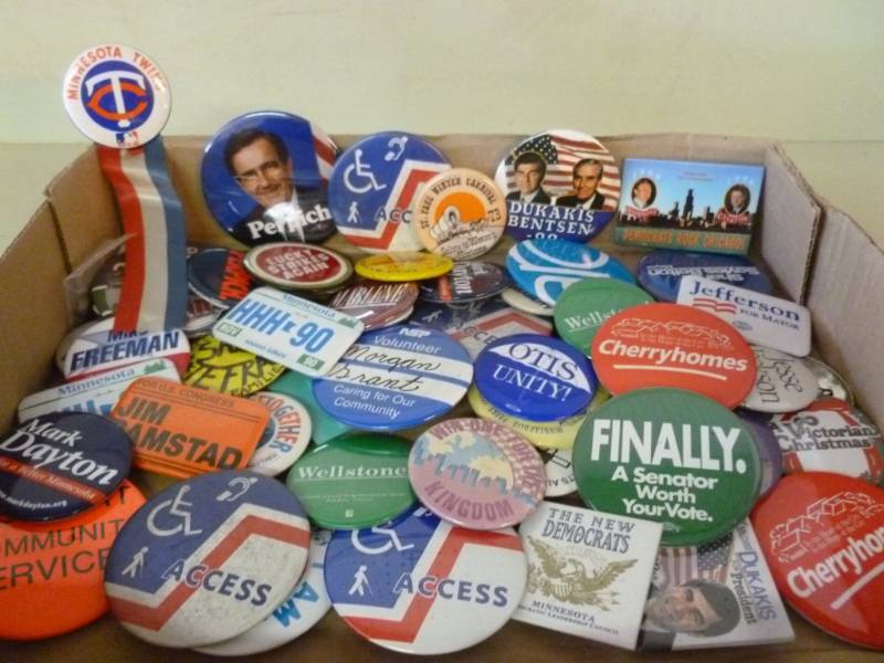 Pin Back Buttons