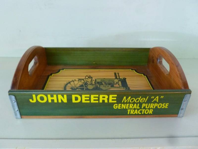 John Deere Wooden Tray