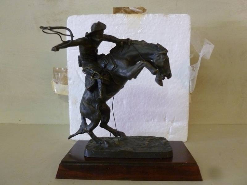 Franklin Mint Bronze Figurine