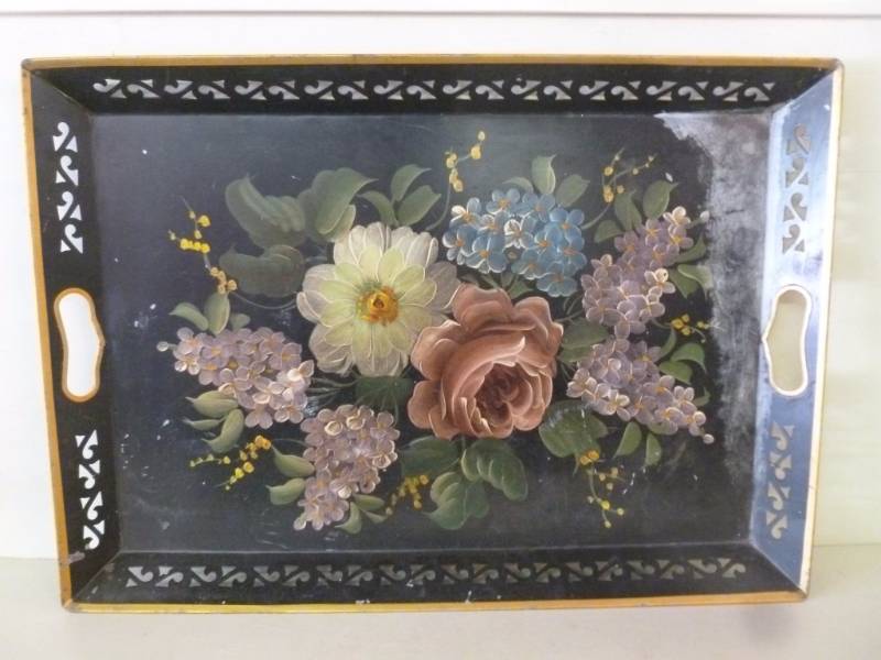 Vintage Metal Tray